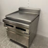 RVS Zernike Flashgrill Bakplaat Glad 2 zones 80 cm 400V Horeca - Afbeelding 2