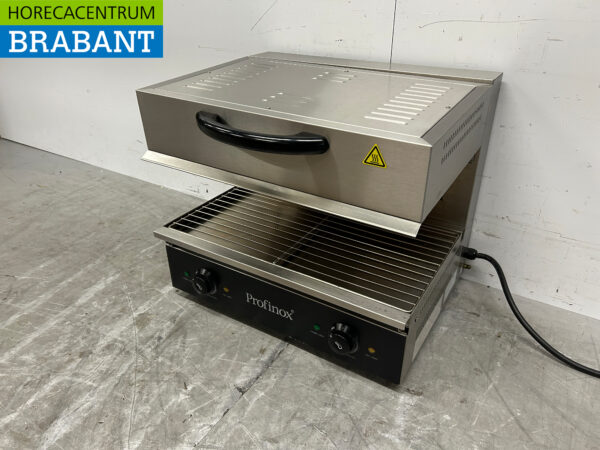 RVS Profinox Salamander grill 60 cm 400V Horeca - Afbeelding 2