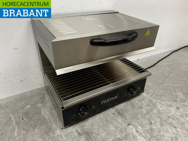 RVS Profinox Salamander grill 60 cm 400V Horeca - Afbeelding 3