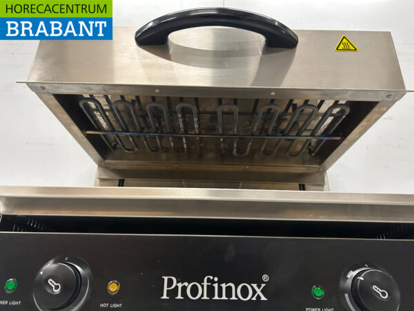 RVS Profinox Salamander grill 60 cm 400V Horeca - Afbeelding 4