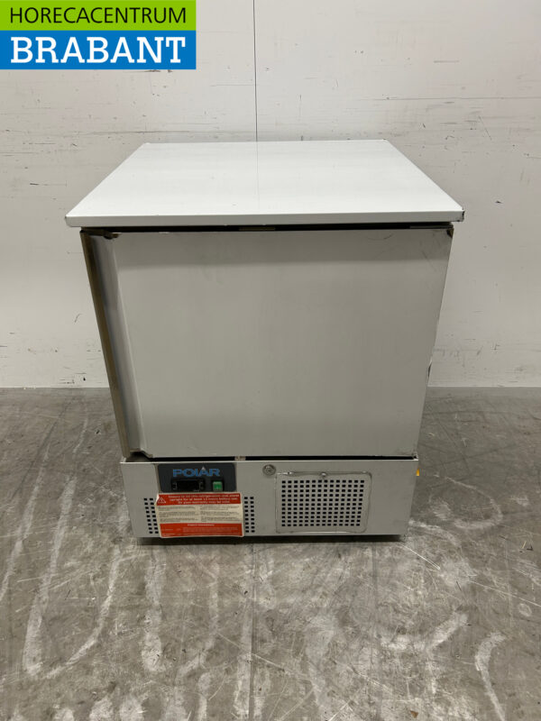 Polar Laag model RVS Vrieskast Vriezer 140 liter 230V Horeca