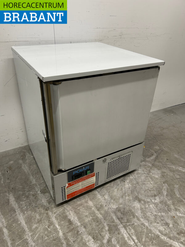 Polar Laag model RVS Vrieskast Vriezer 140 liter 230V Horeca - Afbeelding 2