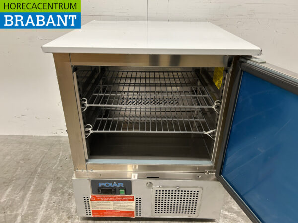 Polar Laag model RVS Vrieskast Vriezer 140 liter 230V Horeca - Afbeelding 4