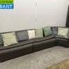 Loungebank Zitbank 3 delen 340 cm Tuin Terras Horeca - Afbeelding 3