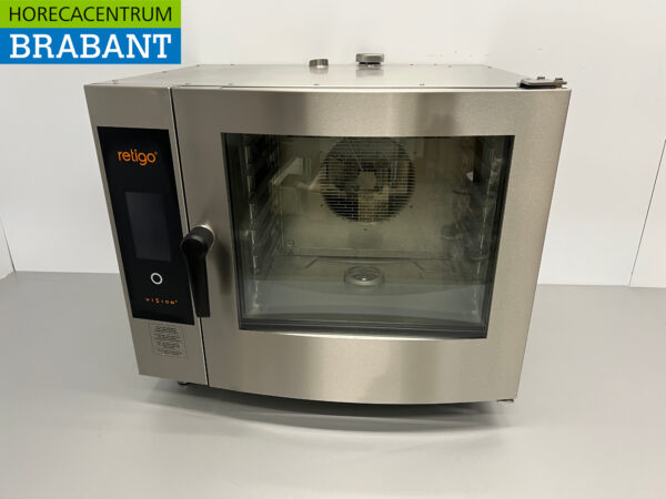 Retigo RVS Combisteamer Steamer 7 x 1/1 gastronorm GN 400V Horeca
