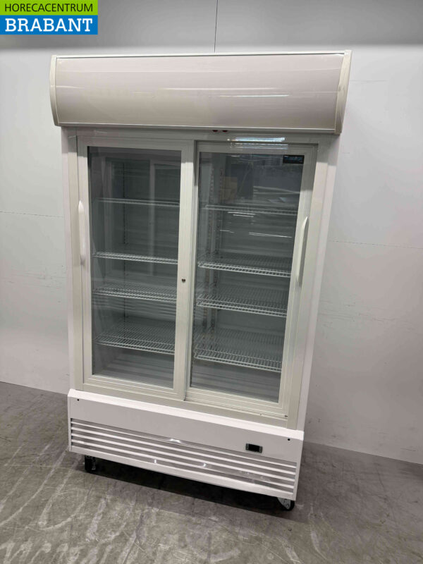 Polar GE581 Glasdeurkoeling Koelkast Glazen deur 950 liter 230V Horeca