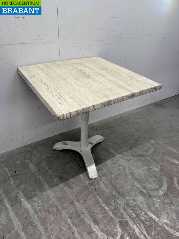 Terrastafel Tafel Opklapbaar 70 x 70 x 72 cm Horeca - Afbeelding 2