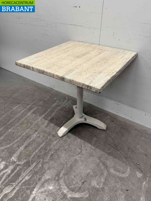 Terrastafel Tafel Opklapbaar 70 x 70 x 72 cm Horeca - Afbeelding 3