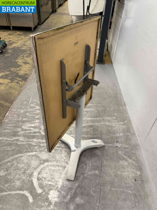 Terrastafel Tafel Opklapbaar 70 x 70 x 72 cm Horeca - Afbeelding 5