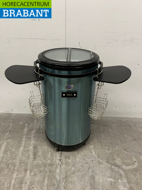 RVS Verrijdbare Party Cooler 50 liter 230V Horeca