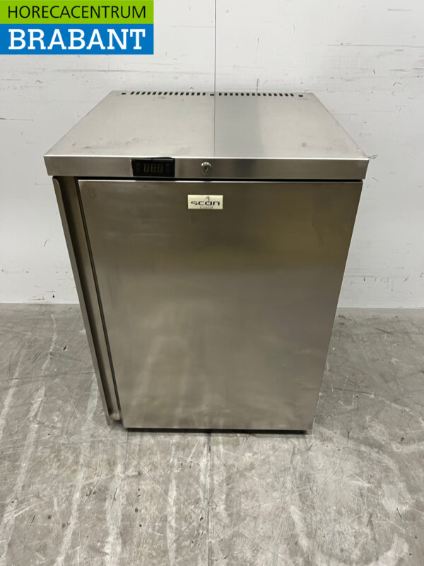 Scancool RVS Vrieskast Vriezer 115 liter 230V Horeca