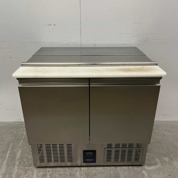 RVS Rubbens Koelwerkbank Saladette 2 deuren 88 cm 230V Horeca