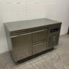 RVS Rubbens Koelwerkbank 2 laden 1 deur 132 cm 230V Horeca - Afbeelding 4