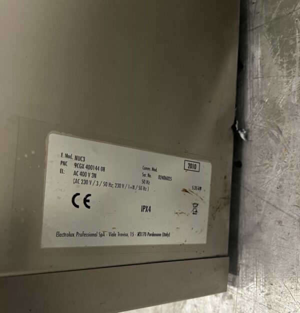 RVS Zanussi NUC3 Vaatwasser Vaatwasmachine Voorlader 400V Horeca - Afbeelding 5
