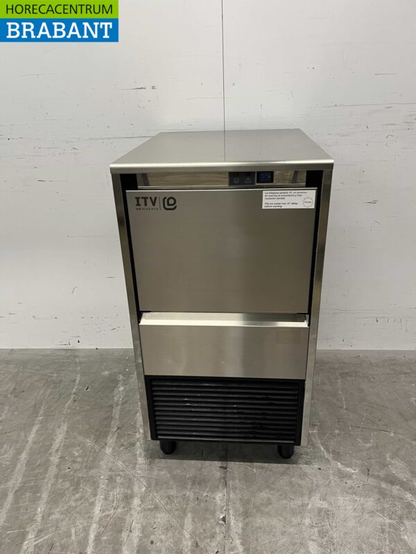 RVS ITV IQ 85C AIRE 220-50 Schilferijsmachine ijsmachine scherfijsmachine 88 kg p/24h 230V Horeca