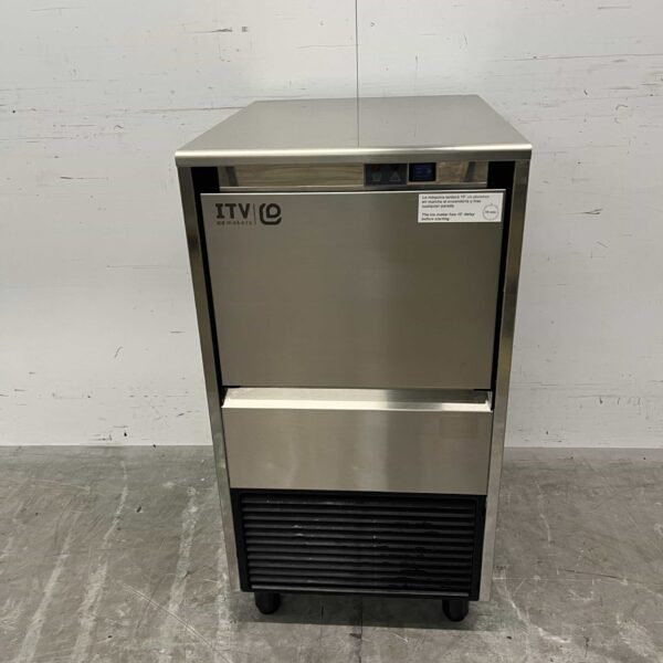 RVS ITV IQ 85C AIRE 220-50 Schilferijsmachine ijsmachine scherfijsmachine 88 kg p/24h 230V Horeca