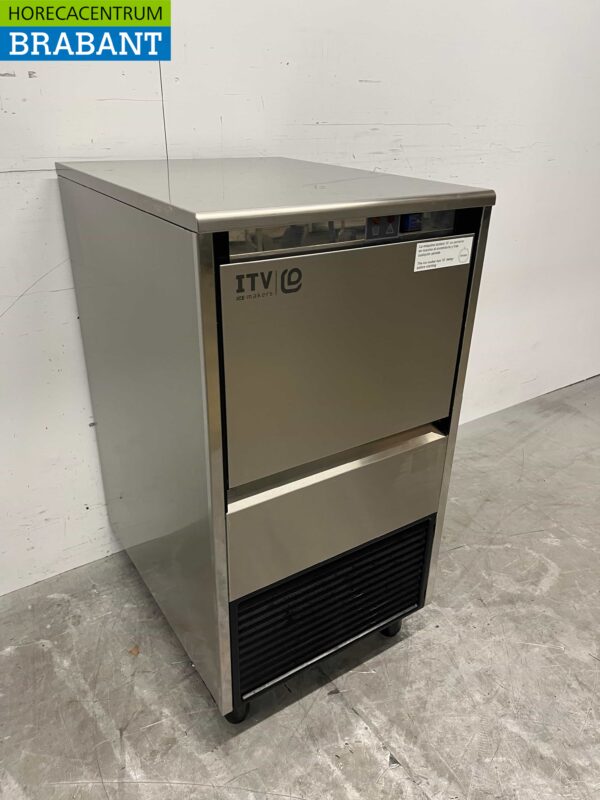 RVS ITV IQ 85C AIRE 220-50 Schilferijsmachine ijsmachine scherfijsmachine 88 kg p/24h 230V Horeca - Afbeelding 3
