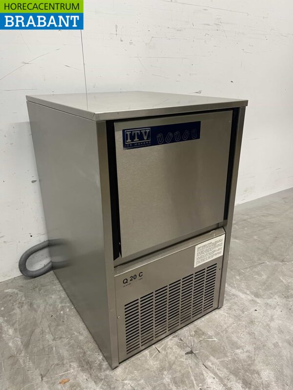 RVS ITV Quasar ijsblokjesmachine ijsklontjesmachine 22 kg p/d 230V Horeca - Afbeelding 3