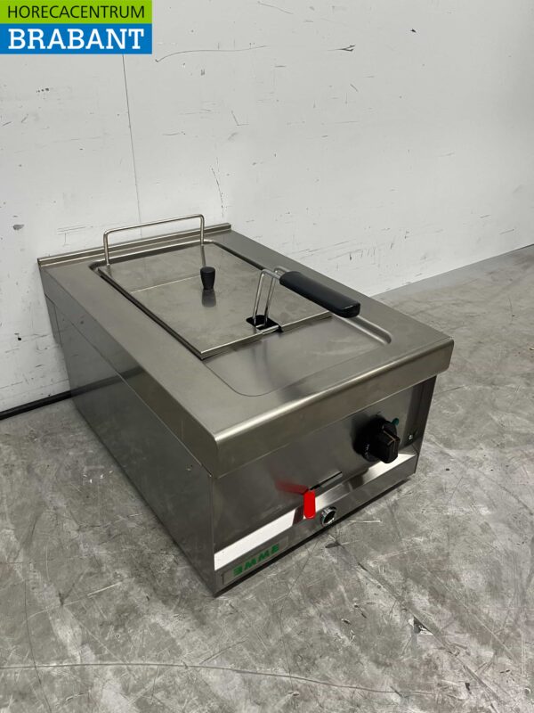 RVS Friteuse frituur 8 liter 400V Horeca - Afbeelding 3