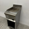 RVS Bakplaat Glad 40 cm 400V Horeca - Afbeelding 2
