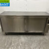 RVS Warmhoudkast Bordenwarmhoudkast 2 schuifdeuren 180 cm Horeca
