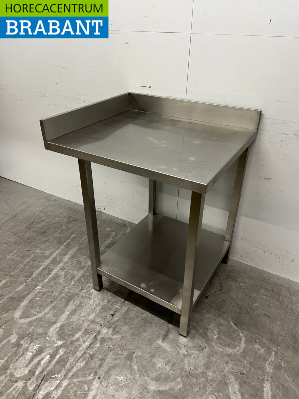 RVS Werktafel Tafel 80 x 70 x 88,5 cm Horeca - Afbeelding 2