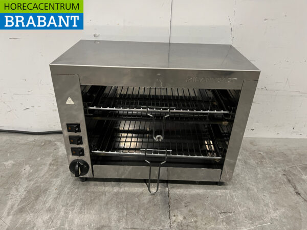 RVS Milan Toast Salamander Toaster 44 cm 230V Horeca