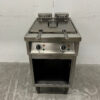 RVS Dubbele Friteuse frituur 2 x 14 liter 400V Horeca