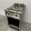 RVS Dubbele Friteuse frituur 2 x 14 liter 400V Horeca - Afbeelding 2