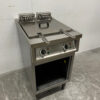 RVS Dubbele Friteuse frituur 2 x 14 liter 400V Horeca - Afbeelding 3
