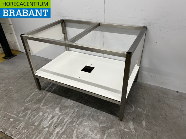 RVS Onderstel 128 x 81,5 x 84,5 cm Horeca - Afbeelding 2
