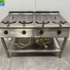 RVS Mareno Twee Dubbele Friteuse frituur 4 x 10 liter 400V Horeca