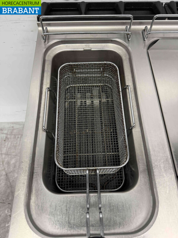 RVS Mareno Twee Dubbele Friteuse frituur 4 x 10 liter 400V Horeca - Afbeelding 4