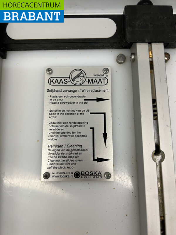 Boska kaassnijmachine snijmachine Kaas-O-Maat Horeca - Afbeelding 5