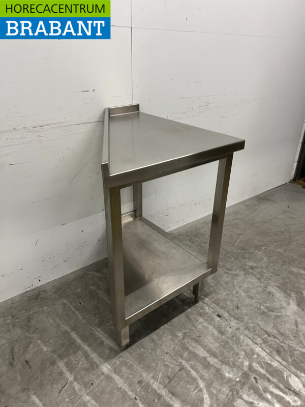 RVS Werktafel Tafel 65/20,5 x 73 x 91 cm Horeca - Afbeelding 3
