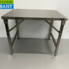 RVS Inklapbare Werktafel Tafel 100 x 70 x 85 cm Horeca