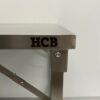 RVS Inklapbare Werktafel Tafel 100 x 70 x 85 cm Horeca - Afbeelding 4