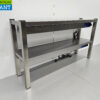 RVS Dubbele Warmtebrug Warmhoudbrug Verwarmde Etagere Premium-line 120 cm Horeca - Afbeelding 3