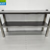 RVS HCB Dubbele Etagère Brug Premium-line 120 cm Horeca