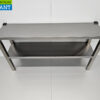 RVS HCB Dubbele Etagère Brug Premium-line 120 cm Horeca - Afbeelding 4