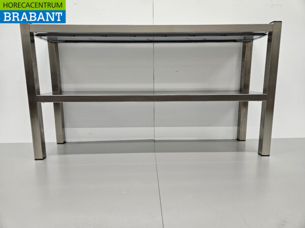 RVS HCB Dubbele Etagère Brug Premium-line 120 cm Horeca - Afbeelding 5
