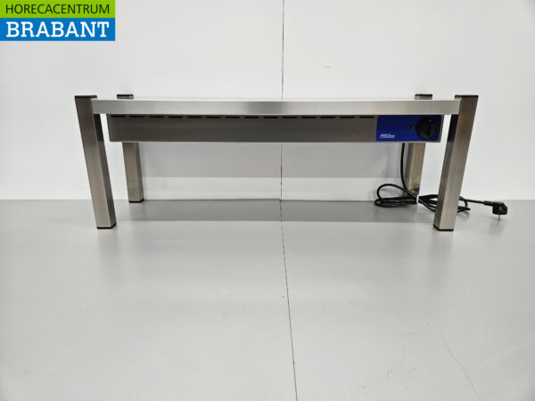 RVS Warmtebrug Warmhoudbrug Verwarmde Etagere Premium-line 100 cm Horeca
