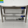 RVS Dubbele Warmtebrug Warmhoudbrug Verwarmde Etagere Premium-line 100 cm Horeca