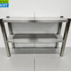 RVS HCB Dubbele Etagère Brug Premium-line 100 cm Horeca