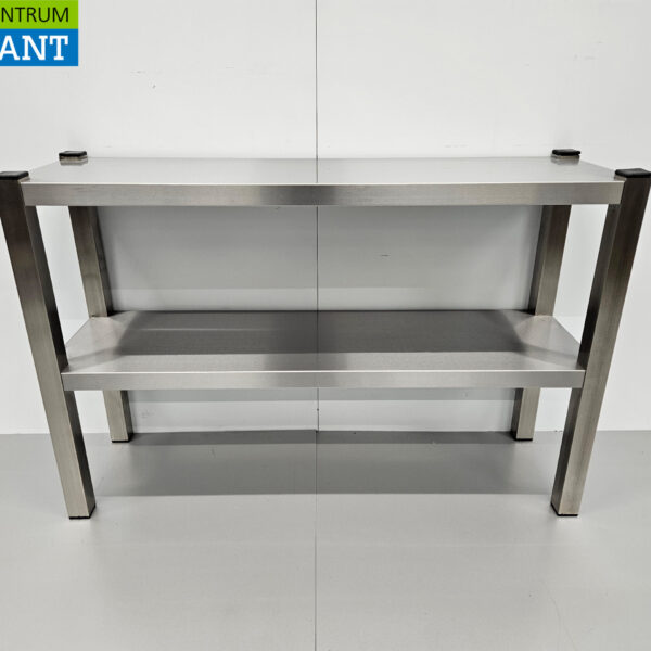 RVS HCB Dubbele Etagère Brug Premium-line 100 cm Horeca