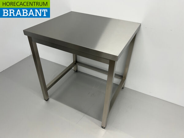 RVS Werktafel Tafel Premium-line 80 x 70 x 85 cm Horeca - Afbeelding 2