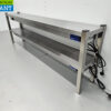 RVS Dubbele Warmtebrug Warmhoudbrug Verwarmde Etagere Premium-line 200 cm Horeca - Afbeelding 2