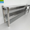 RVS Dubbele Warmtebrug Warmhoudbrug Verwarmde Etagere Premium-line 200 cm Horeca - Afbeelding 3