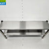RVS Dubbele Warmtebrug Warmhoudbrug Verwarmde Etagere Premium-line 140 cm Horeca - Afbeelding 4