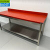 RVS Polyethyleen PE Snijtafel Werktafel Premium-line 200 cm Horeca Slagerij - Afbeelding 2